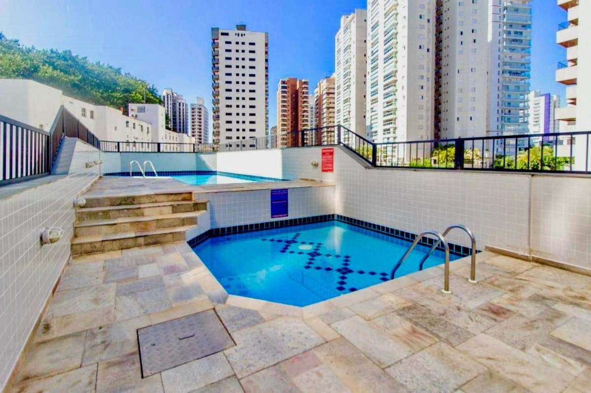 Apto Com Piscina 2 Quadras Da Praia Гуаружа Екстер'єр фото